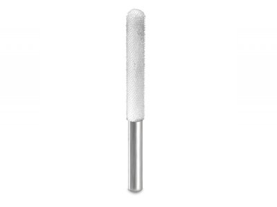 (image for) Saburr Tooth 1/4" Shank Ball Nose Burr - 1/4" Extra Fine