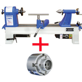 Charnwood 1420VP Bench Lathe & VIPER3R Scroll Chuck (Package Deal) (image for) Charnwood 1420VP Bench Lathe & VIPER3R Scroll Chuck (Package Deal)