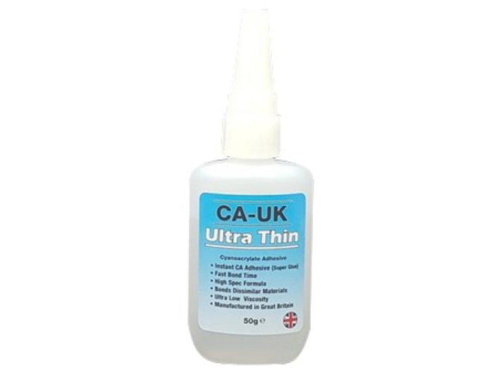(image for) CA-UK Ultra Thin Cyanoacrylate Adhesive 50g