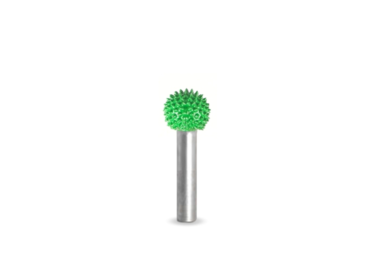 (image for) Saburr Tooth 1/4" Shank Sphere Burr - 1/2" Coarse