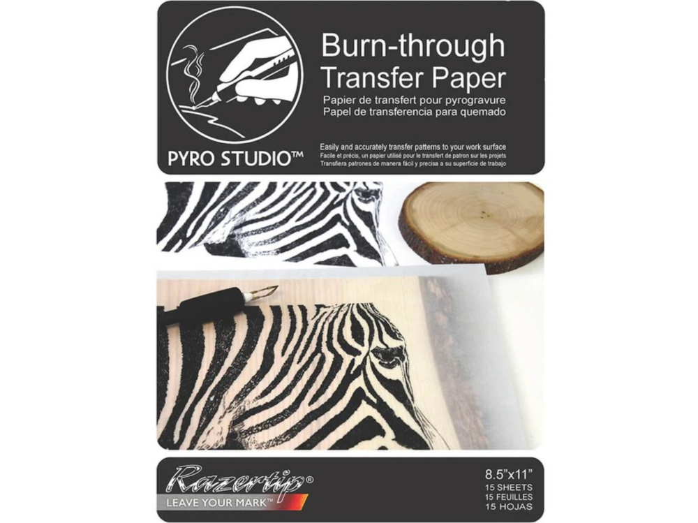 (image for) Razertip Burn-through Transfer Paper - 15 sheets