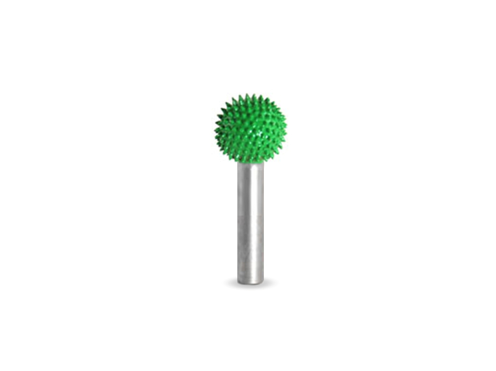 (image for) Saburr Tooth 6mm Shank Sphere Burr - 5/8" Coarse