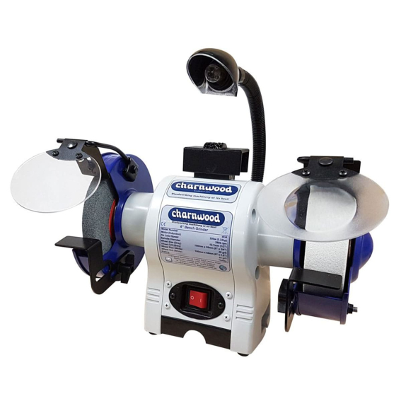(image for) Charnwood BG6 6? Bench Grinder, 40mm White Stone