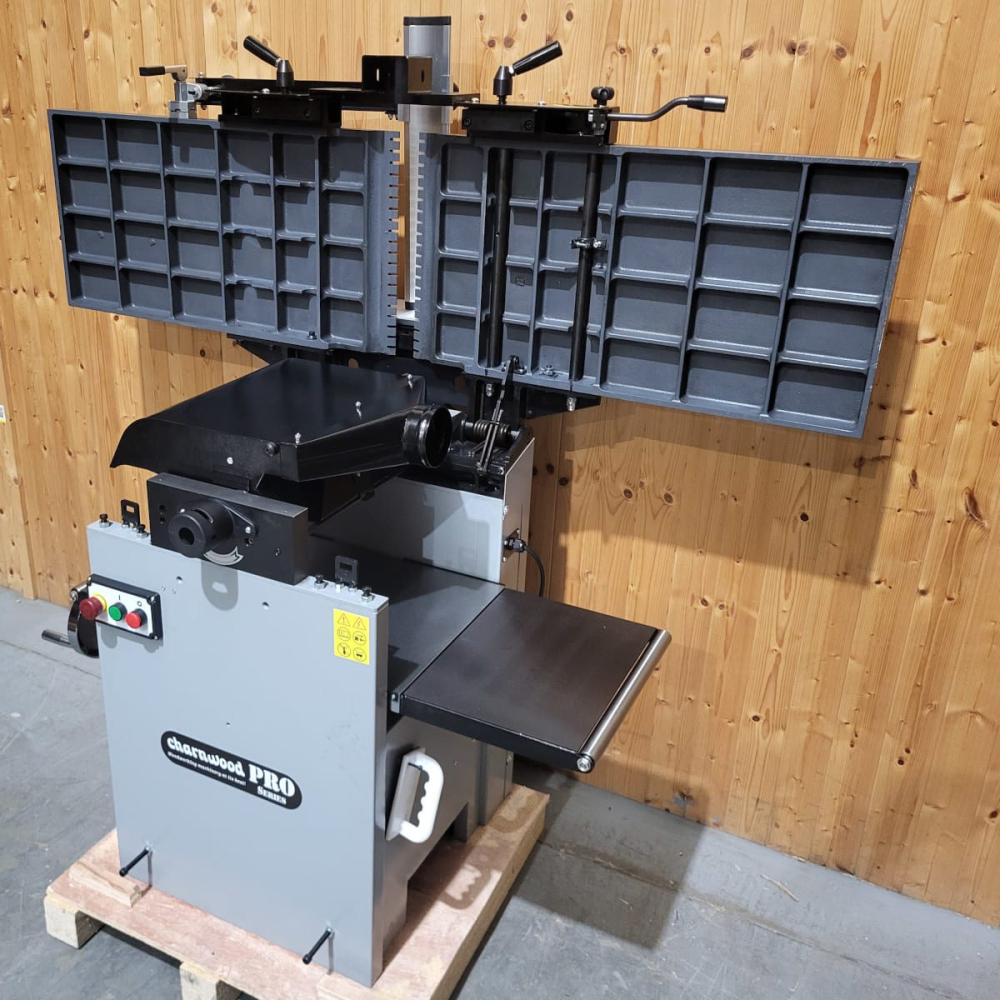 (image for) Charnwood PT16S Planer Thicknesser 16" x 9" With Spiral Cutter Block