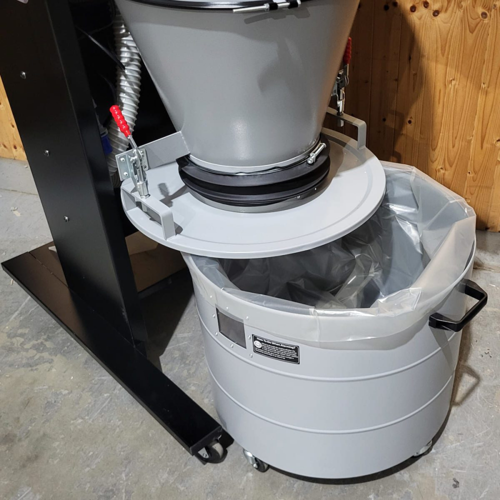 (image for) Charnwood C400RA/3 4hp 415v HEPA Cyclone Extractor with Remote Start & Auto Filter Cleaning