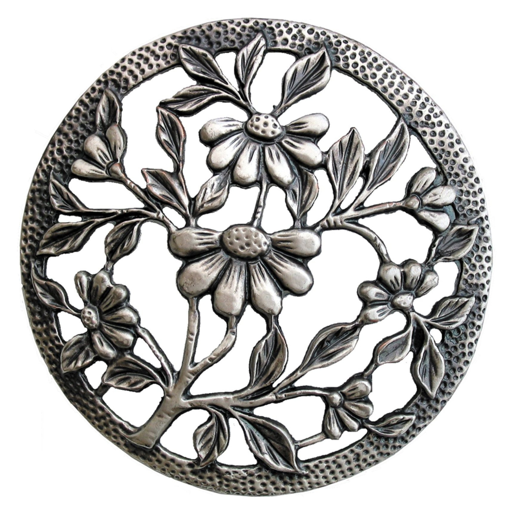 (image for) Pewter Pot Pourri Lid - Daisies