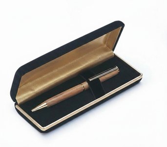 (image for) Black Velvet Pen Case - Single
