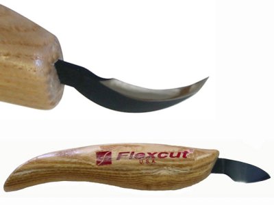 (image for) Flexcut KNL26 Hook Knife - Left Handed