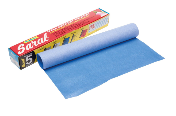 (image for) Saral Wax Free Transfer Paper - Blue