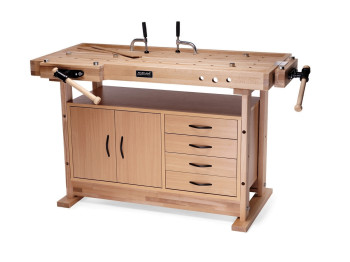 (image for) Ramia Diamond 1500 Workbench + Storage Cupboard & Accessory Kit