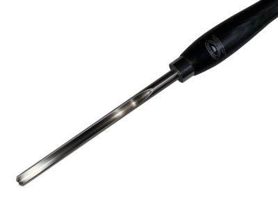 (image for) Crown Cryo Bowl Gouge 1/2" (13mm) - Black Ash Handle