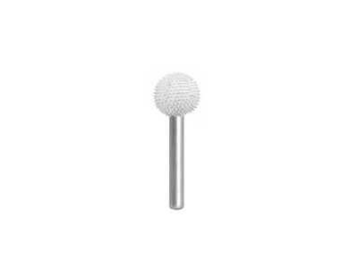 (image for) Saburr Tooth 1/8" Shank Sphere Burr - 3/8" Extra Fine