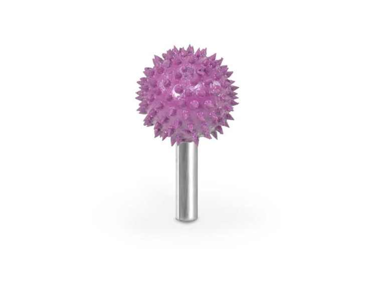 (image for) Saburr Tooth 1/4" Shank Sphere Burr - 1" Supreme 132 grit