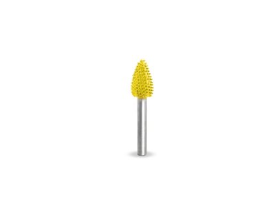 (image for) Saburr Tooth 1/8" Shank Flame Burr - 1/4" Fine