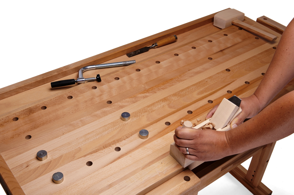 (image for) Ramia Diamond 1500 Workbench + Storage Cupboard & Accessory Kit