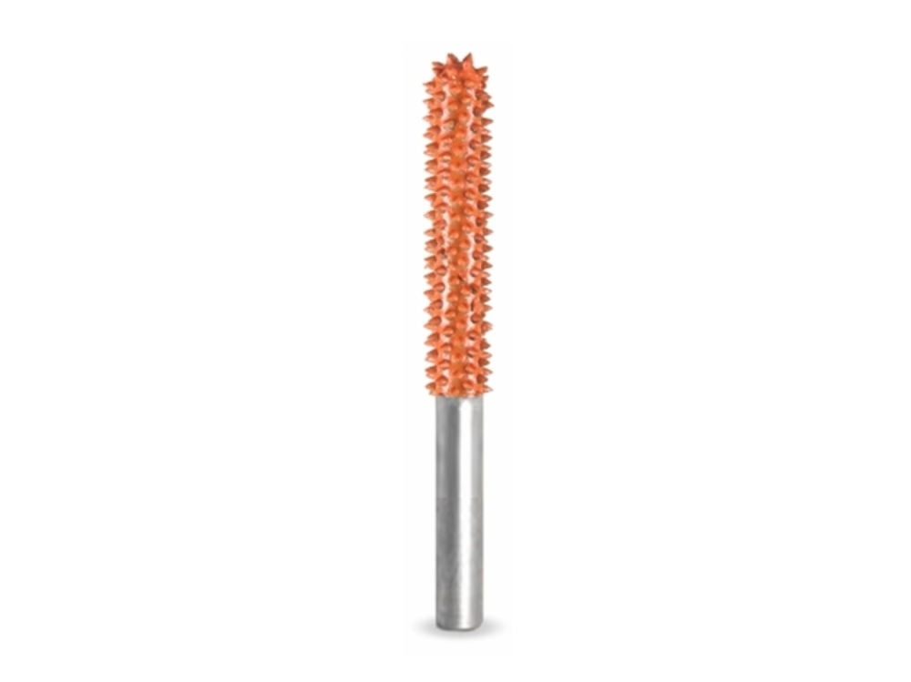 (image for) Saburr Tooth 6mm Shank Ball Nose Burr - 1/4" Extra Coarse