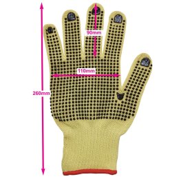 (image for) Beber Kevlar Reinforced Carvers Glove (Single) - Medium