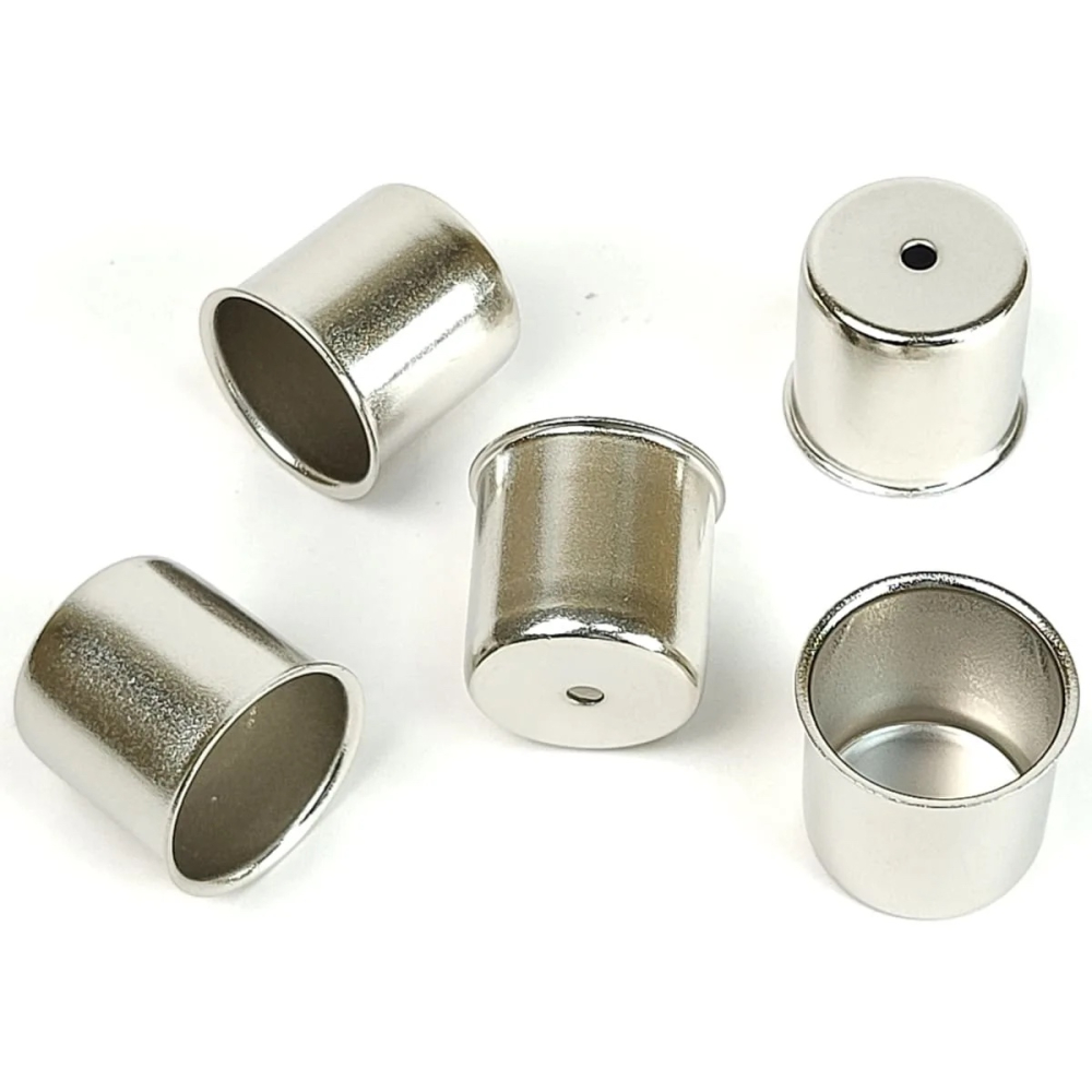 (image for) Charnwood CCN23 Nickel 21mm Candle Cup - Pack of 5