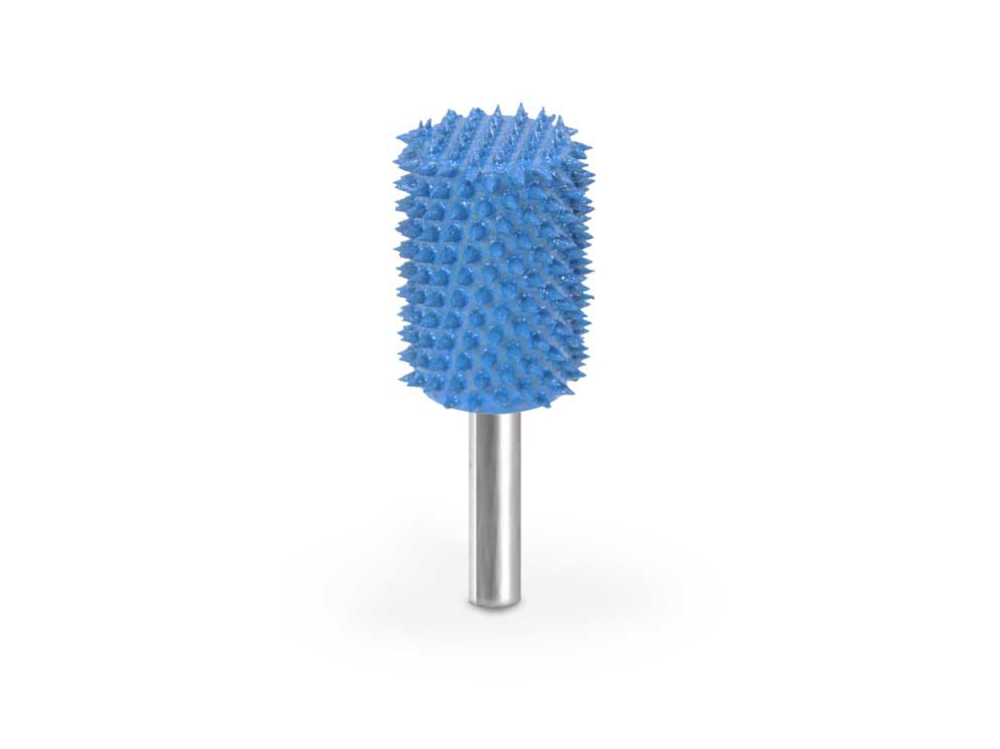 (image for) Saburr Tooth 1/4" Shank Cylinder Burr - 3/4" Supreme 125 grit
