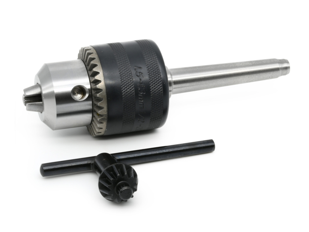 (image for) Rotur Keyed Drill Chuck & Mandrel 1MT