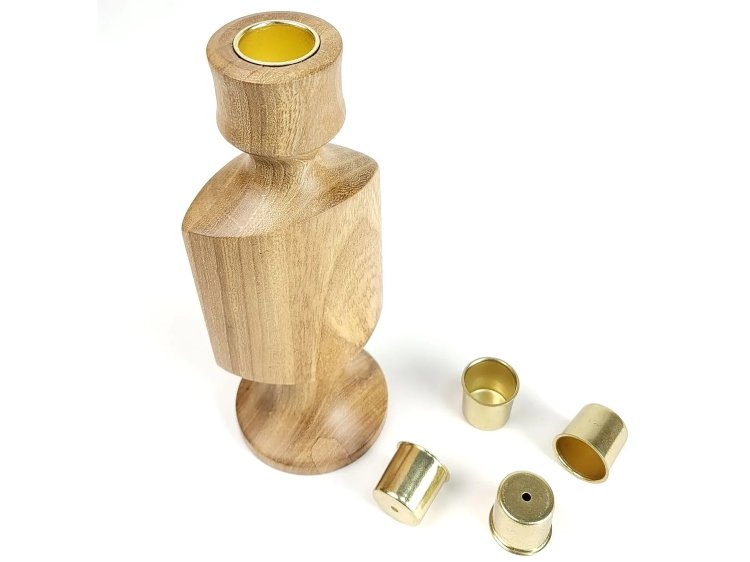 (image for) Charnwood CCG23 Gold 21mm Candle Cup - Pack of 5