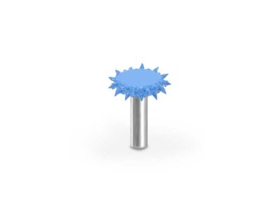 (image for) Saburr Tooth 1/4" Shank Rotosaw Burr - 3/4" Supreme 125 grit