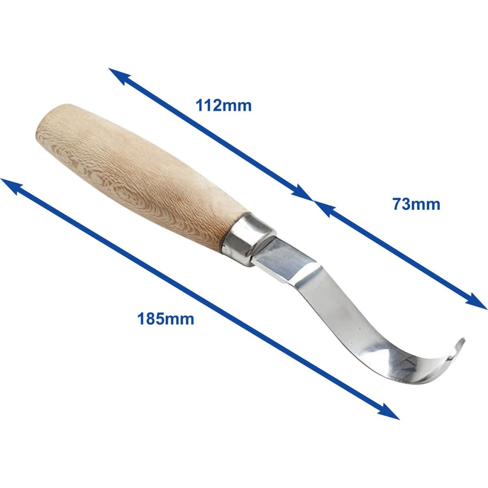 (image for) Beber Shallow Profile Double Edged Hook Knife