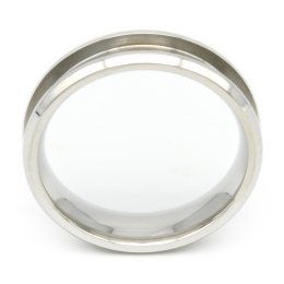 (image for) Rotur 6mm Stainless Steel Inlay Ring Core N UK (6.5 US)