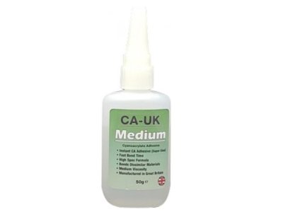 (image for) CA-UK Medium Cyanoacrylate Adhesive 20g