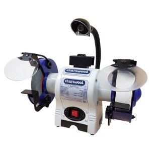 (image for) Charnwood BG6 6? Bench Grinder, 40mm White Stone