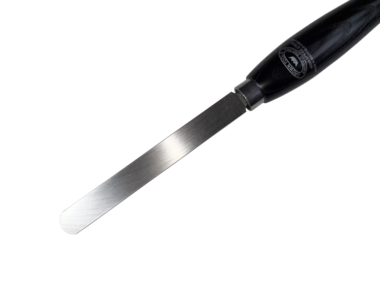 (image for) Crown Cryo Round Nose Scraper 3/4" (19mm) - Black Ash Handle