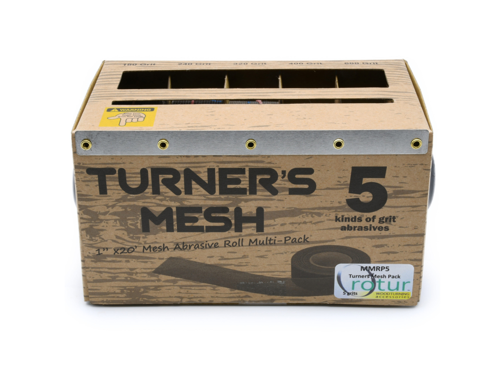 (image for) Rotur Turners Mesh Abrasive Rolls 5-Grit Pack