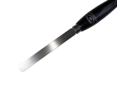(image for) Crown Cryo Round Nose Scraper 3/4" (19mm) - Black Ash Handle
