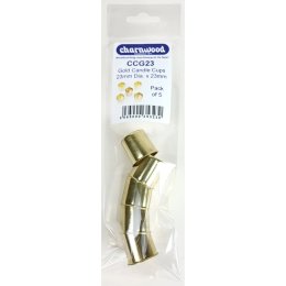 (image for) Charnwood CCG23 Gold 21mm Candle Cup - Pack of 5