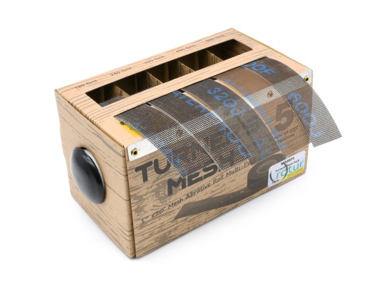 (image for) Rotur Turners Mesh Abrasive Rolls 5-Grit Pack