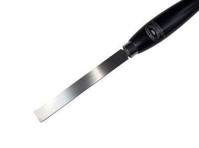 (image for) Crown Cryo Square End Scraper 3/4" (19mm) - Black Ash Handle