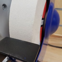 (image for) Charnwood BG8 8" Bench Grinder, 40mm White Stone