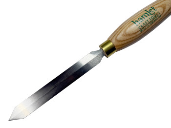 Hamlet Diamond Parting Tool 3/16" - Ash Handle (image for) Hamlet Diamond Parting Tool 3/16" - Ash Handle