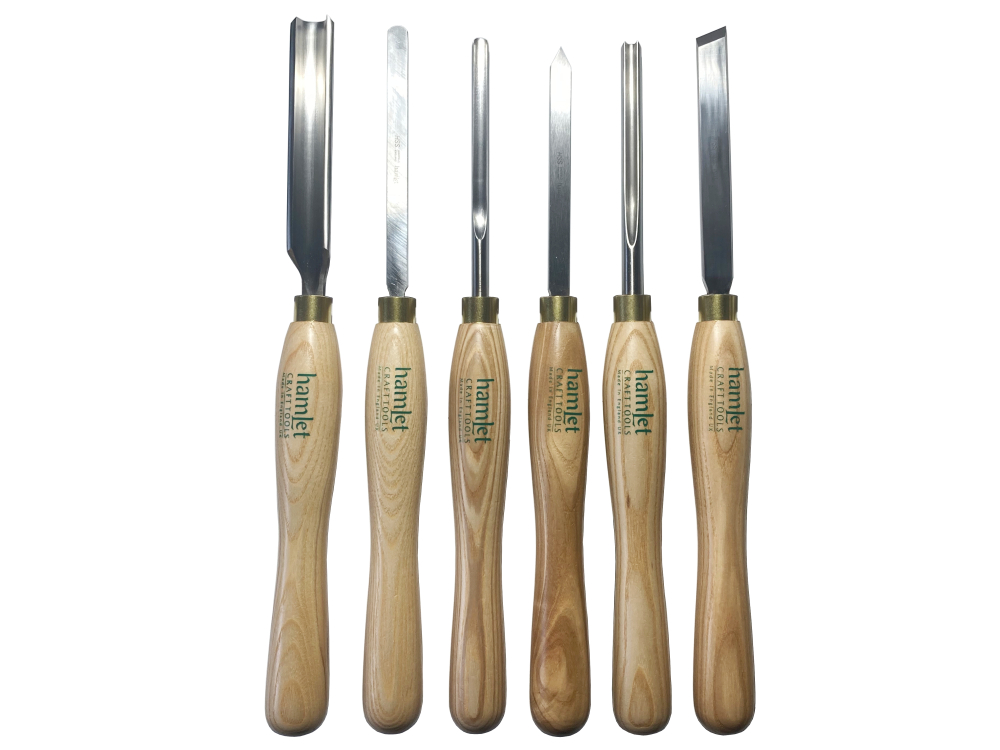 (image for) Hamlet 6 Piece Woodturning Tool Set