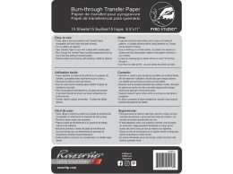(image for) Razertip Burn-through Transfer Paper - 15 sheets