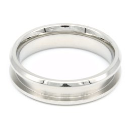 (image for) Rotur 6mm Stainless Steel Inlay Ring Core N UK (6.5 US)