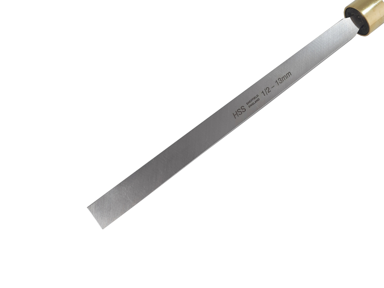 (image for) Hamlet Square End Scraper 1/2" - Ash Handle