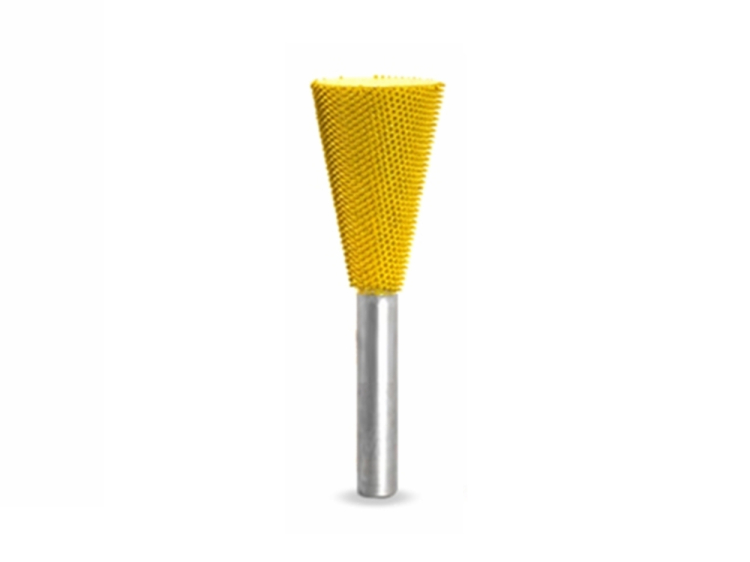 (image for) Saburr Tooth 6mm Shank Dovetail Burr Safe End - 3/4" Fine
