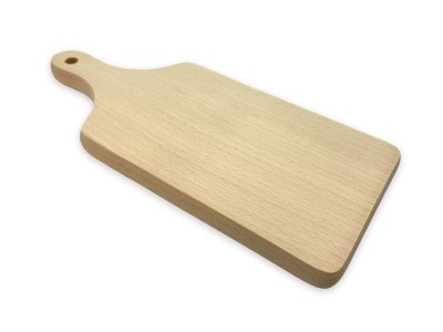 (image for) Pyrography Blank - Small Paddle Chopping Board