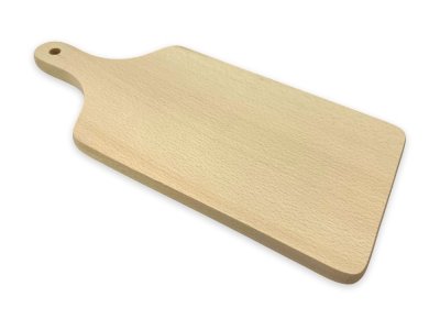 (image for) Pyrography Blank - Medium Paddle Chopping Board