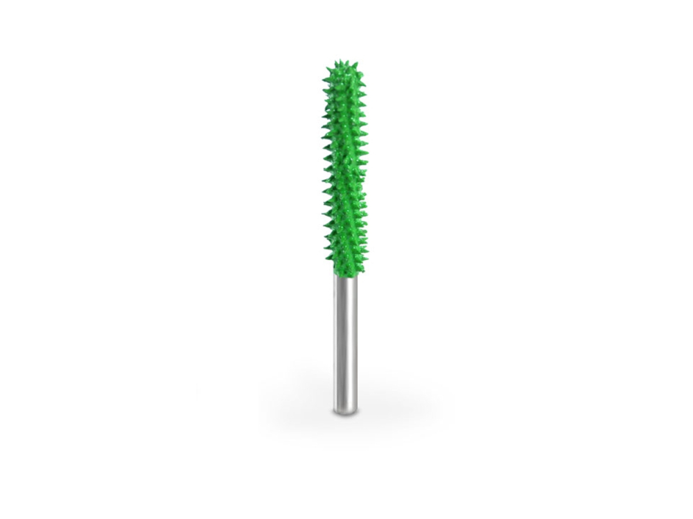 (image for) Saburr Tooth 1/8" Shank Long Ball Nose Burr - 1/8" Coarse