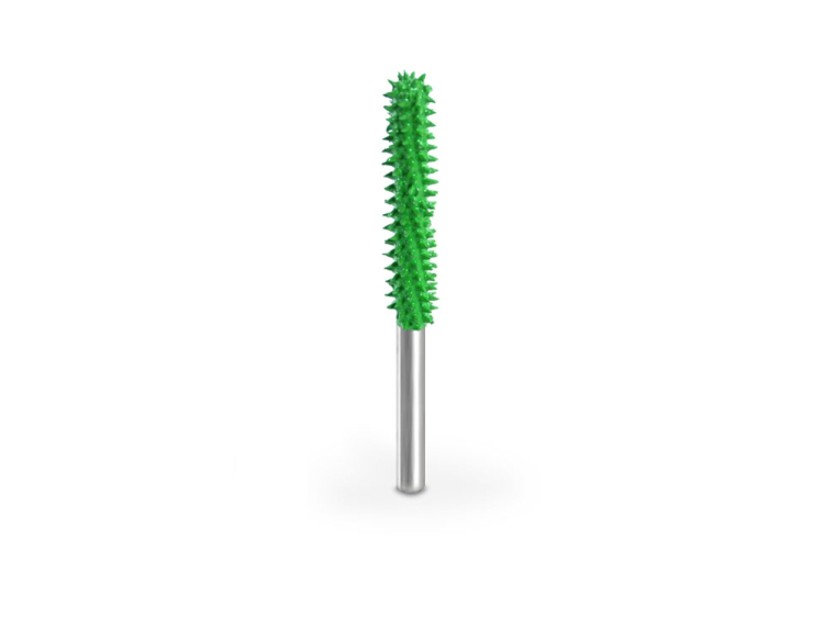 (image for) Saburr Tooth 1/8" Shank Long Ball Nose Burr - 1/8" Coarse