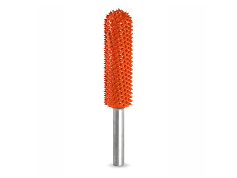 (image for) Saburr Tooth 6mm Shank Ball Nose Burr - 1/2" x 2" Extra Coarse