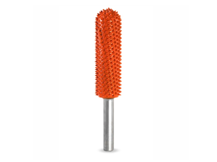 (image for) Saburr Tooth 6mm Shank Ball Nose Burr - 1/2" x 2" Extra Coarse