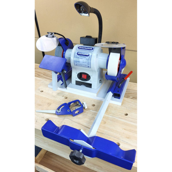 (image for) Charnwood BG6P 6" Bench Grinder With Woodturners Sharpening System (Package Deal)